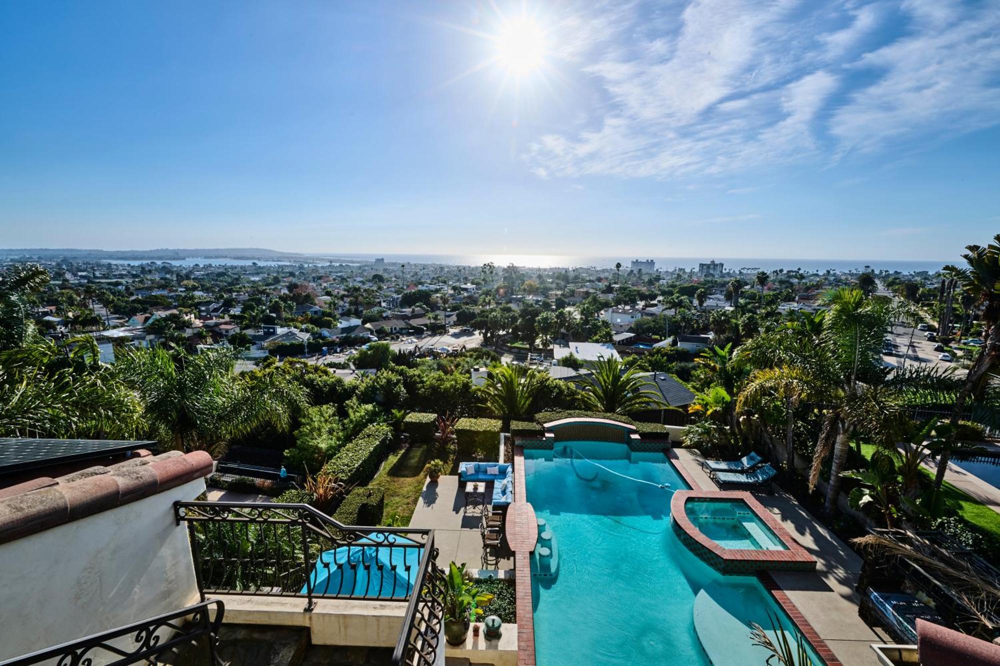 360 Degree Ocean & City Views With Pool, Spa, Close To The Beach! Pets Ok San Diego Ngoại thất bức ảnh