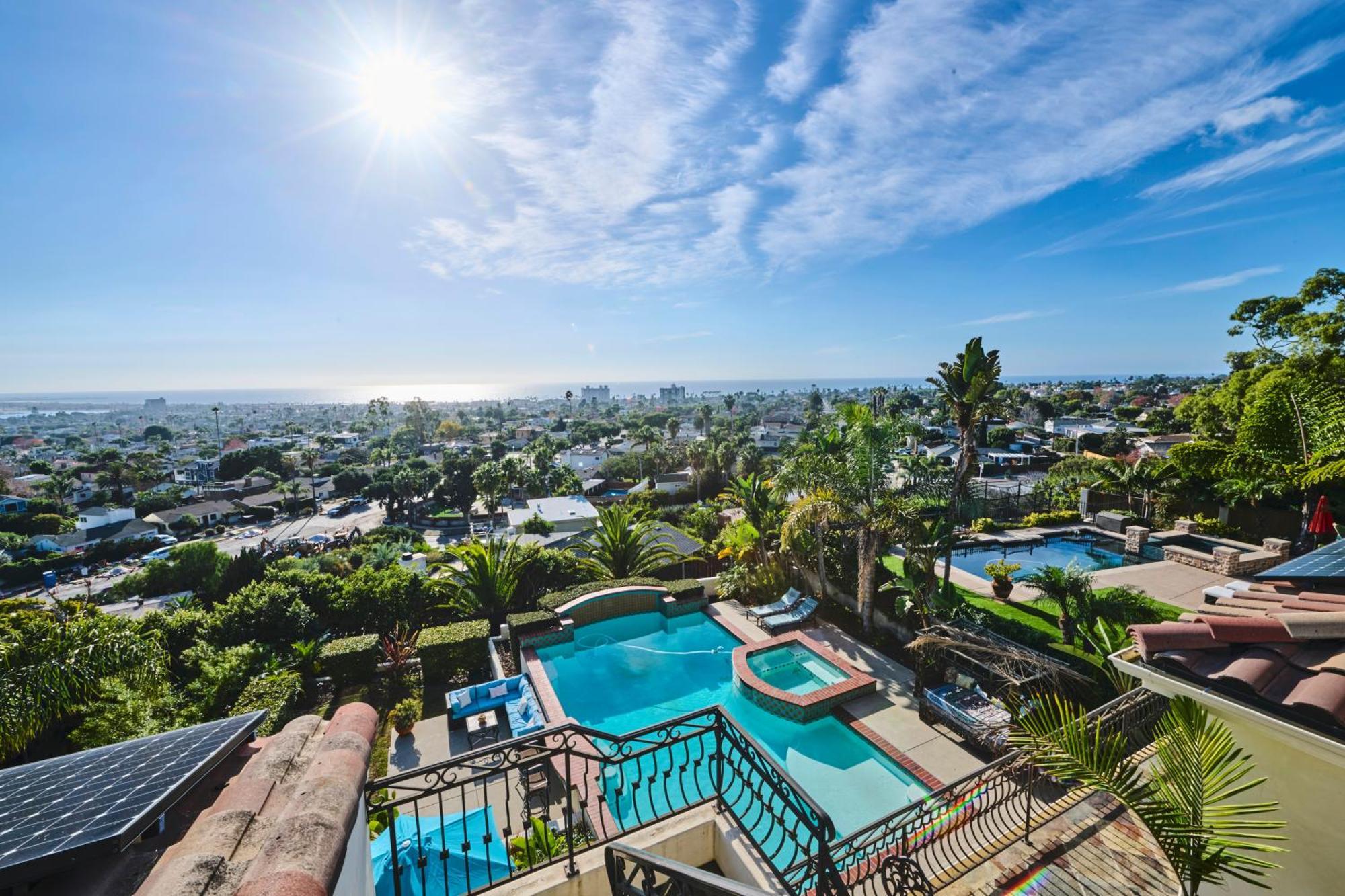 360 Degree Ocean & City Views With Pool, Spa, Close To The Beach! Pets Ok San Diego Ngoại thất bức ảnh